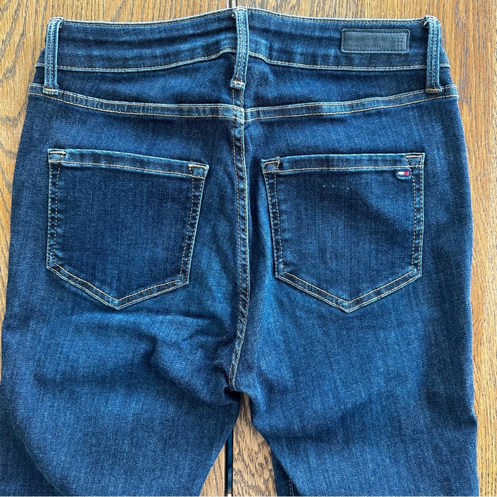 Tommy Hilfiger Denim Jeans Lisbon HW Slim Straight | Size 26/32 Skinny Straight - Picture 5 of 11